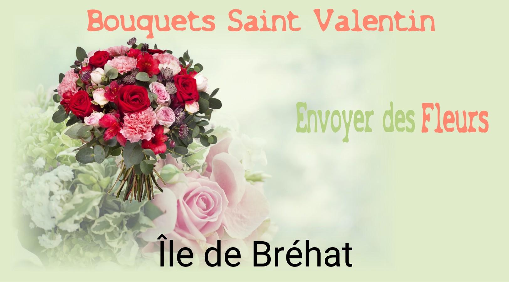 Roses de Saint-Valentin livrées à Île-de-Bréhat